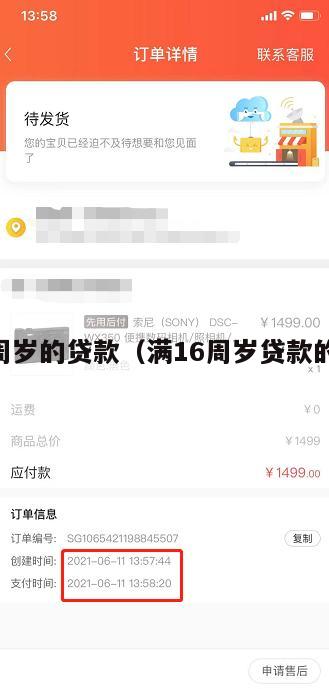 满16周岁的贷款(满16周岁贷款的口子)